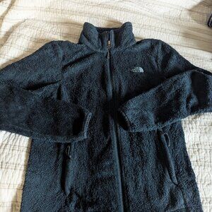 Dark Blue North face fleece jacket